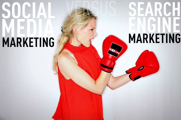 social media versus search engine